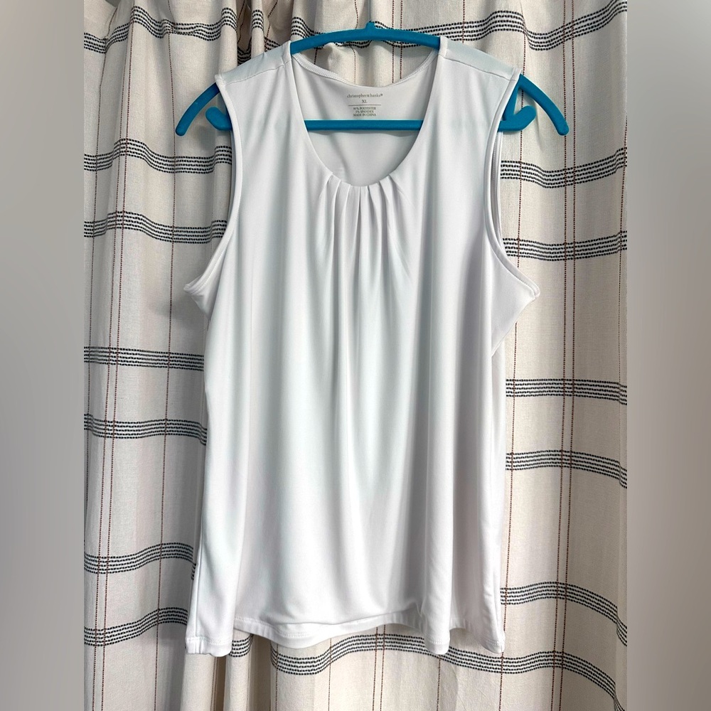 XL Christopher & Banks Dressy Tank Top, New